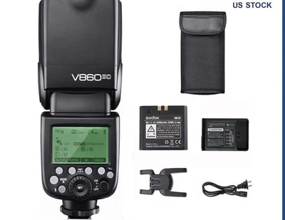 Godox V860II-C Camera Flash for Canon Flash Speedlite Speedlight Light 2.4G HSS - Image 1 of 2