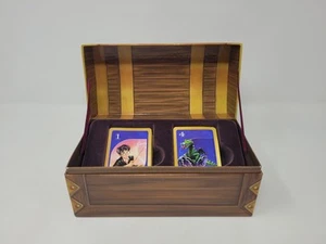 Vtg 2000 Harry Potter UNO Card Game Special Edition Chest Trunk - Picture 1 of 10