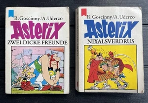 Asterix Zwei dicke Freunde + Nixalsverdrus + (Nr. 88+75) Heyne Mini von 1989/88 - Bild 1 von 1