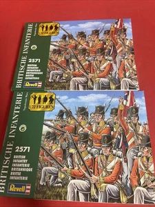 Revell, British Infantry, Napoleonic Wars, 2571,1:72 Scale, Model Figure Kit Two - Picture 1 of 6