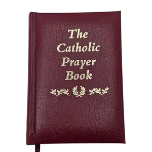The Catholic Prayer Book Msgr. Michael Buckley 1986 Leather Servant Books HC - Picture 1 of 11