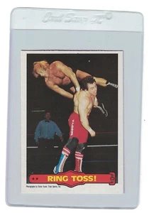 DYNAMITE KID RENE GOULET 1985 O-PEE-CHEE WWF Wrestling CARD #43 BRITISH BULLDOG - Foto 1 di 2