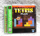 Tetris Plus Greatest Hits (Sony PlayStation 1, 1996) Complete Near Mint Clean