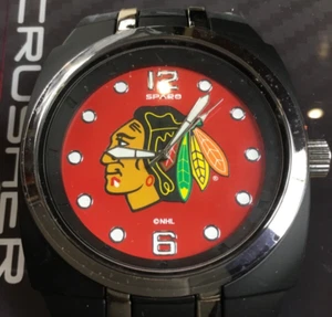 Chicago Blackhawks Rico Sparo Crusher Men’s Watch WTCRU7701 - Picture 1 of 11