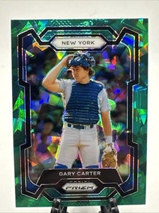 GARY CARTER ~ 2024 Prizm Green Ice Prizm Parallel #93 Mets - Imagen 1 de 2