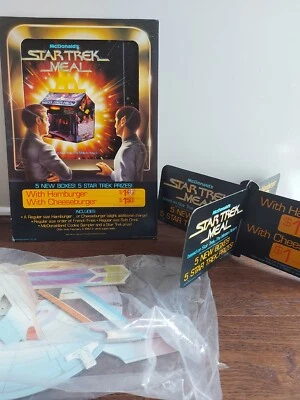 Star Trek The Motion Picture McDonald's Happy Meal Standee & Dangler 1979 - Image 1 of 4