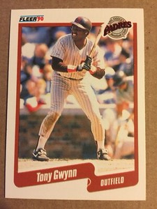 1990- Fleer #157 Tony Gwynn- San Diego Padres- MINT