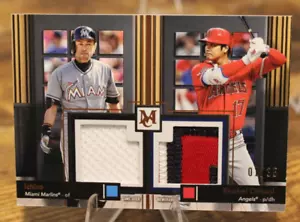 2024 Topps Museum Collection Ichiro & Ohtani Dual Patch Relic 1/35 - Picture 1 of 10
