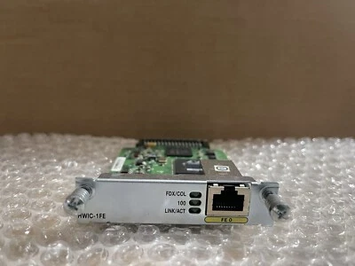 Cisco HWIC-1FE Cisco 1-Port High-Speed Fast Ethernet Module - Image 1 of 4