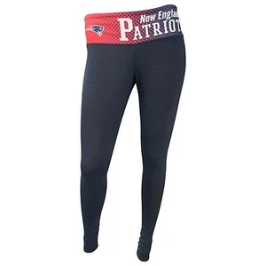 New Enagland Patriots Ladies Dynamic Knit leggings-navy  - Picture 1 of 1