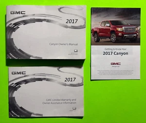 2017 GMC CANYON Factory Owners Manual Set *OEM* - Picture 1 of 13