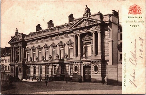 Postal de colección Bélgica Bruselas Banque Nationale B182 - Imagen 1 de 2