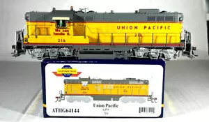 ATHEARN GENESIS HO GP9 LOCOMOTIVE NO SOUND/DCC UNION PACIFIC ATHG64144 - Picture 1 of 4