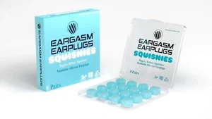 Eargasm Squishies Moldable Silicone Earplugs for Sleep,Swim Noise Reduction 22db - Picture 1 of 6