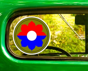 2 U.S. Army 9th Infantery Division Aufkleber Sticker Bogo für Auto Stoßstange - Bild 1 von 1