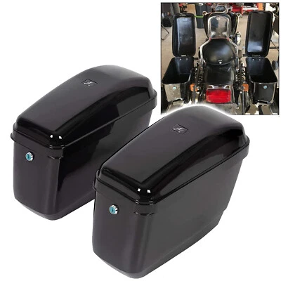 Hard Saddle Bags Saddlebags Mounting Brackets For Honda Motorcycle Cruiser - Image 1 of 4