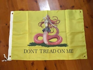Gadsden flag USA sign wall hanging bar banner Poster man cave flag printed sign - Picture 1 of 8