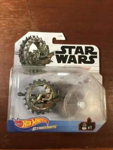 Hot Wheels Star Wars Starships General Grievious Wheel Bike NEW White Back - Picture 1 of 2