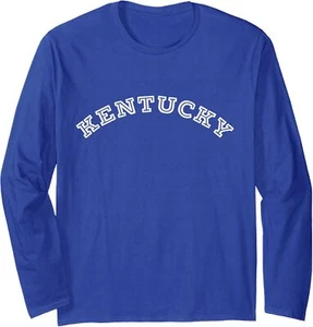 Kentucky, Big Blue, Basketball Long Sleeve T-Shirt - Picture 1 of 4