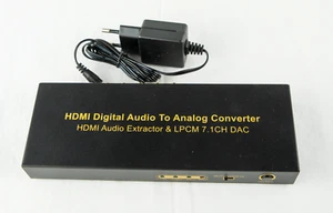 HDMI Digital Audio to Analog Converter - Bild 1 von 2