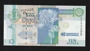 Seychelles 10 Rupees 2013 P 42 UNC - Picture 1 of 2