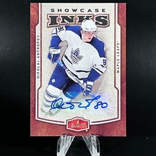 Nikolai Antropov 2006-07 Upper Deck Fleer Flair Showcase Inks Autograph LEAFS