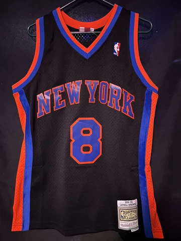 Mitchell & Ness New York Knicks Latrell Sprewell Jersey Size Large Cover