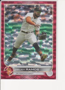 Aggiornamento Topps 2022 Orange Foil /299 Heliot Ramos #US154 Rookie RC - Foto 1 di 2