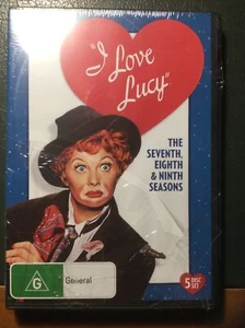 I Love Lucy - Seasons 7 8 9 - Lucille Ball : 5 DVD Set Region 4 New Sealed - Picture 1 of 2
