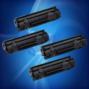 4PK NON-OEM Black Toner CF283A for HP 83A M127fn,M127fw,M125nw,M125 - Picture 1 of 1
