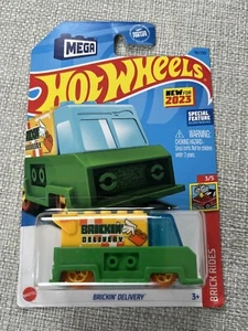 Hot Wheels Bricken Delivery Mega New For 2023 Special Feature 58/250 Truck - Picture 1 of 5