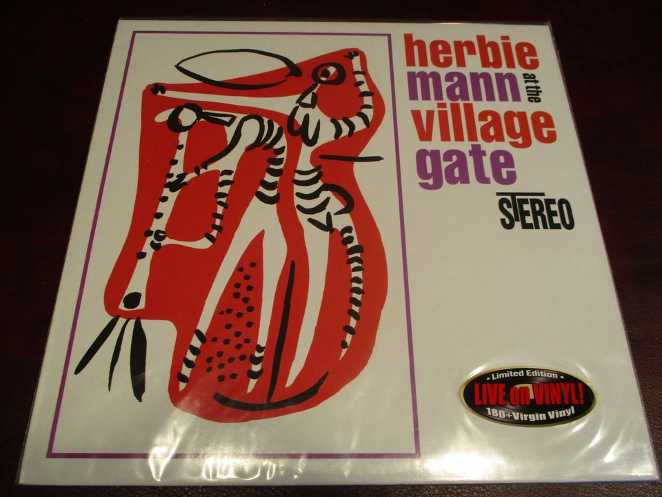 At the Village Gate by Herbie Mann (Vinyl, Sep-2009, Audio Fidelity)