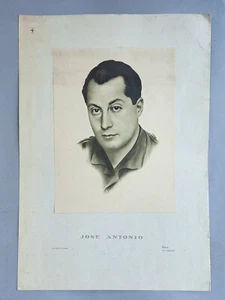 OFFIZIELLES FOTO / PORTRAIT VON JOSE ANTONIO PRIMA DE RIVERA / MARIN SAN SEBASTIAN - Bild 1 von 2
