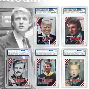 Donald Trump verschiedene Alter (MAGA) Sammler Sammelkarte - Gem Mint 10 bewertet - Bild 1 von 10