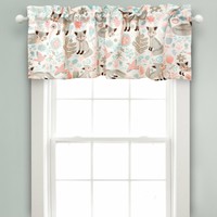 Lush Decor Pixie Fox 72 x 72 Shower Curtain Gray Triangle Home Fashions 16T000935