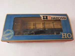 Rivarossi 2312 Carro Plano Flat Virginia & Truckee V&T 260/2/PO Escala HO - Imagen 1 de 2