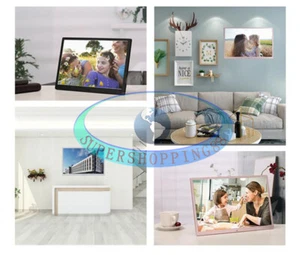 1PCS NEW 1080P metal ultra thin HD digital LED photo frame - Picture 1 of 3