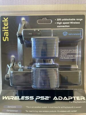 Saitek Wireless PS2 Adapter New Factory Sealed - Image 1 of 2