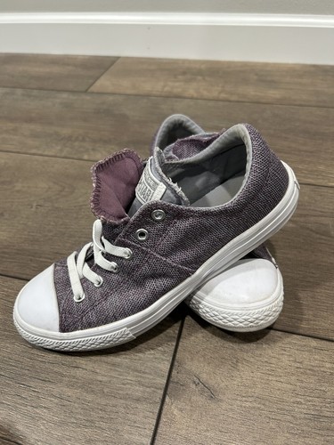 Scarpa bambino unisex Converse Low Chuck Taylor viola taglia 5 661843F pulita!!