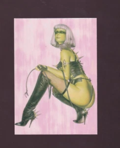 Hajime Sorayama Silver & Satin 1997 Promo Card 1 of 2 - Picture 1 of 2