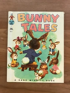 1956 Rand McNally Book Bunny Tales Hardcover Book - Picture 1 of 4