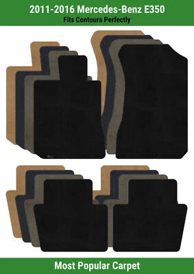 Lloyd Ultimat Front & Rear Row Carpet Mats for 2011-2016 Mercedes-Benz E350  - Image 1 of 4
