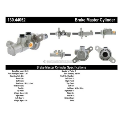 Главный цилиндр тормоза премиум-класса Toyota Venza 2009-2015 Centric - Изображение 1 из 4