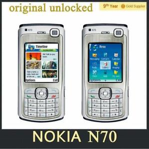 Nokia N70 Fashion Cell Phone Bluetooth 2MP Camera 2G 3G 2.4" inch FM Music Phone