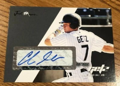 2008 Just Minors Just Autographs Chris Getz #27 Autograph Cards - Image 1 of 2