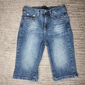 Banana Republic Size 26/2 Girls Youth Shorts Mid Rise Denim Blue - Picture 1 of 8