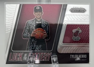 2019-20 Panini Prizm- Luck of the Lottery Prizm #13 Tyler Herro (RC). Miami Heat - Picture 1 of 2