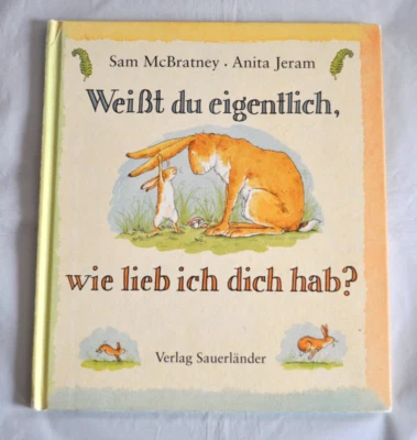 German Edition Weißt du eigentlich, wie lieb ich dich hab? Sam McBratney Book - Image 1 of 4