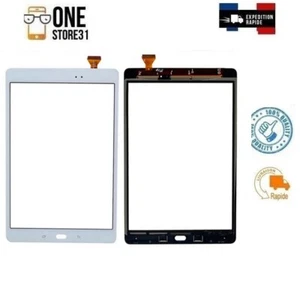 Vitre Tactile Complete Pour Samsung Galaxy Tab A 9.7 SM-T550 /T551/T555+Adhesif - Photo 1 sur 1