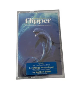 Flipper Original Motion Picture Soundtrack Cassette Tape New Shaggy Beach Boys - Picture 1 of 3